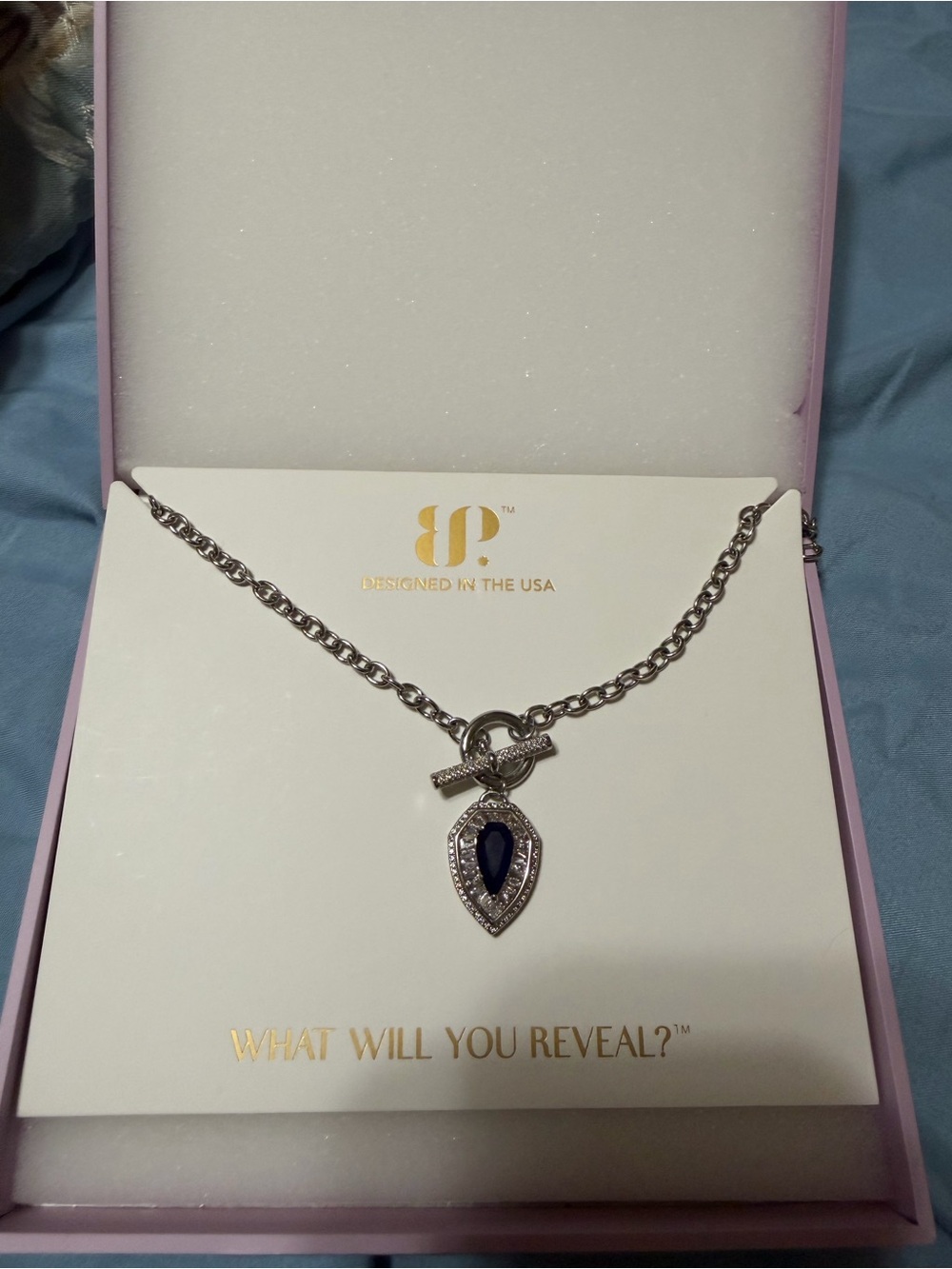 Unicorn!: September 25: Sapphire on Rhodium - Picture 2 of 2